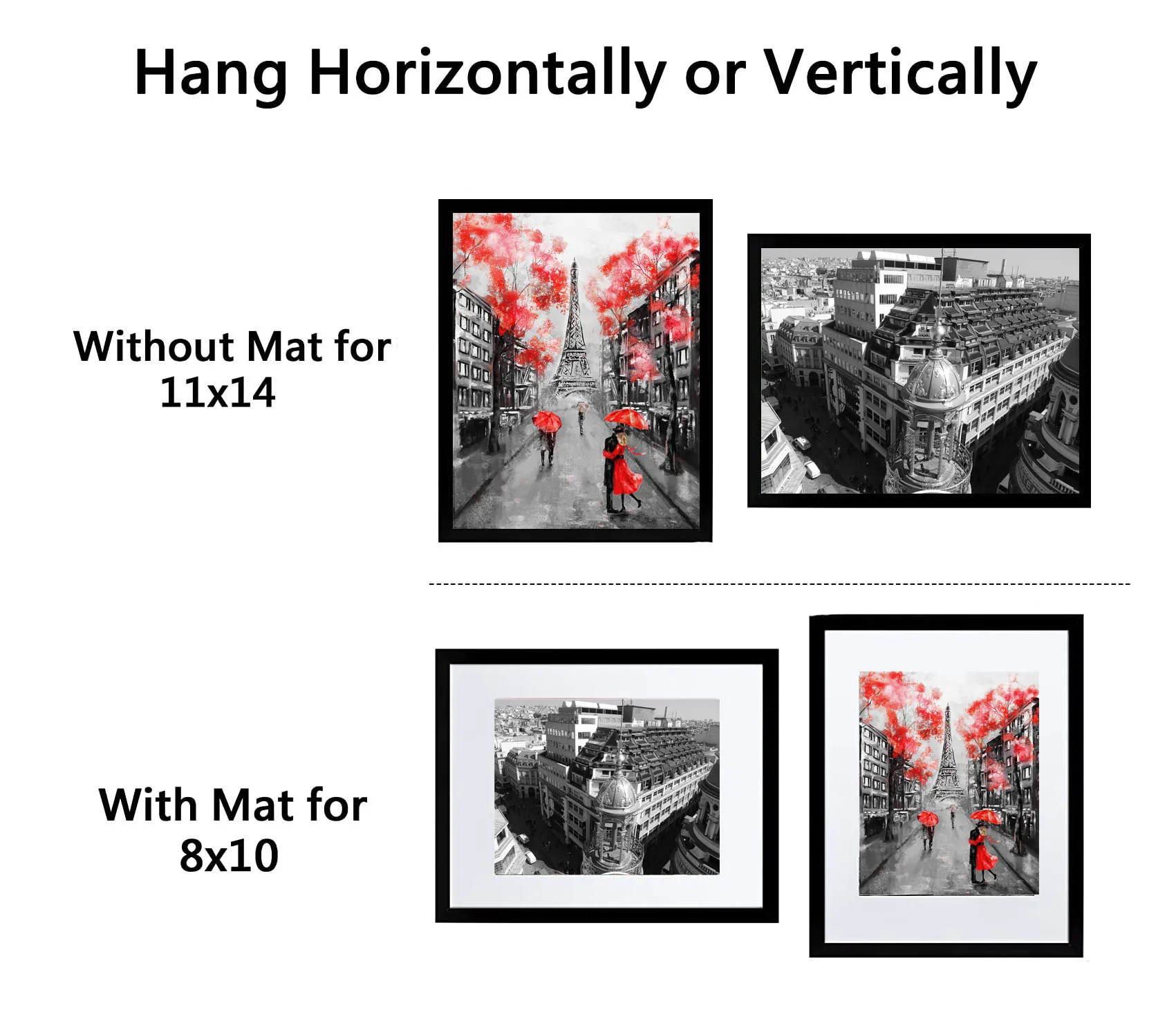 11x14 8x10 Custom Black Wood Picture Frames,Photo Albums & Accessories