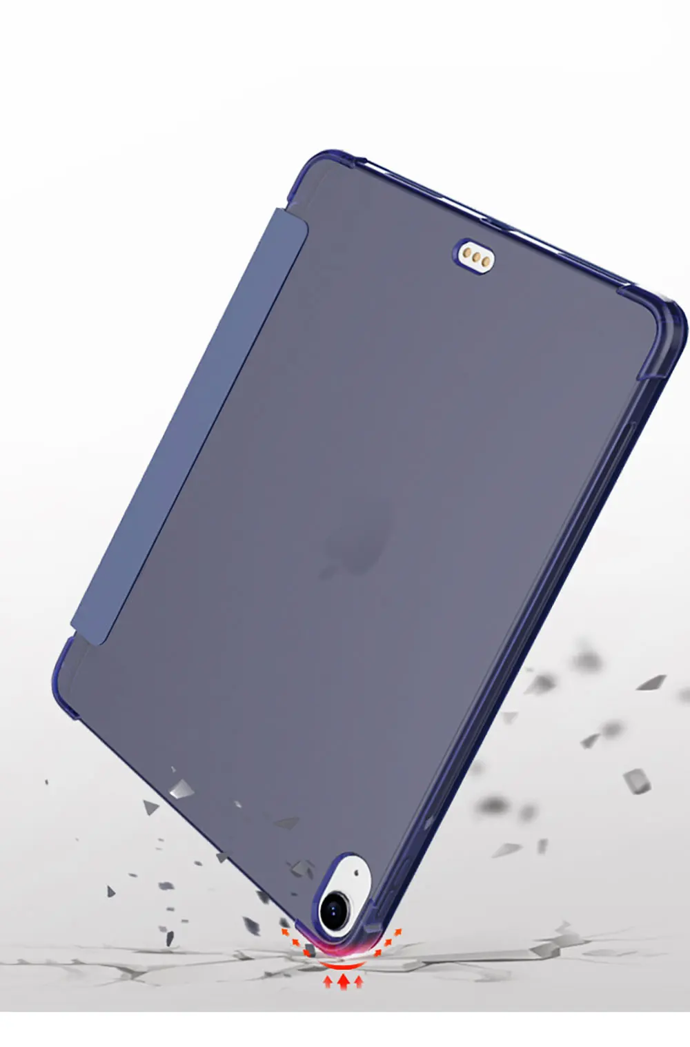 Pu Leather Tablet Case For Ipad Air Pro Mini 13 11 2024 22 21 20 18 Lens Protection Pure Colour Simple Business Pbk185 Laudtec details