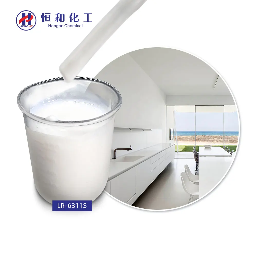 Waterbased Synthetic White Binder Emulsion For Wall Primer Paint LR-6311S