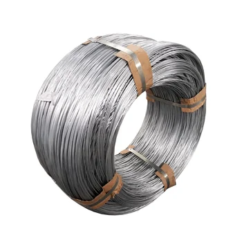 China factory 1.5mm 2mm high carbon spring steel wire high tension Z181 galvanized steel wire