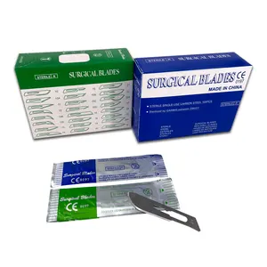 Disposable Surgical Blade Sterile Stainless Steel Carbon Steel Surgical Scalpel Blade