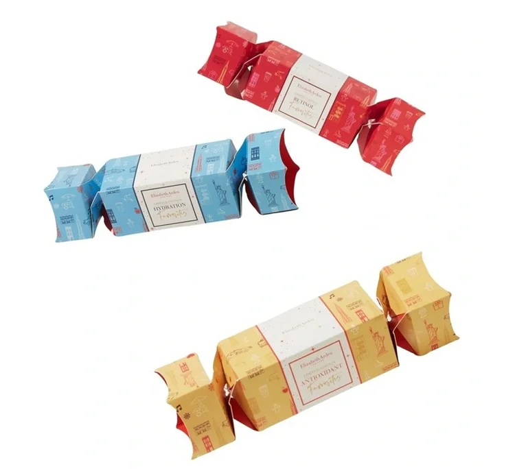 Hot Sale Luxury Empty Christmas Gift Cracker Box Set Recycled Custom