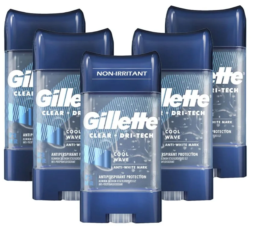 Gillette Cool Wave Clear Gel Men's Antiperspirant And Deodorant Buy