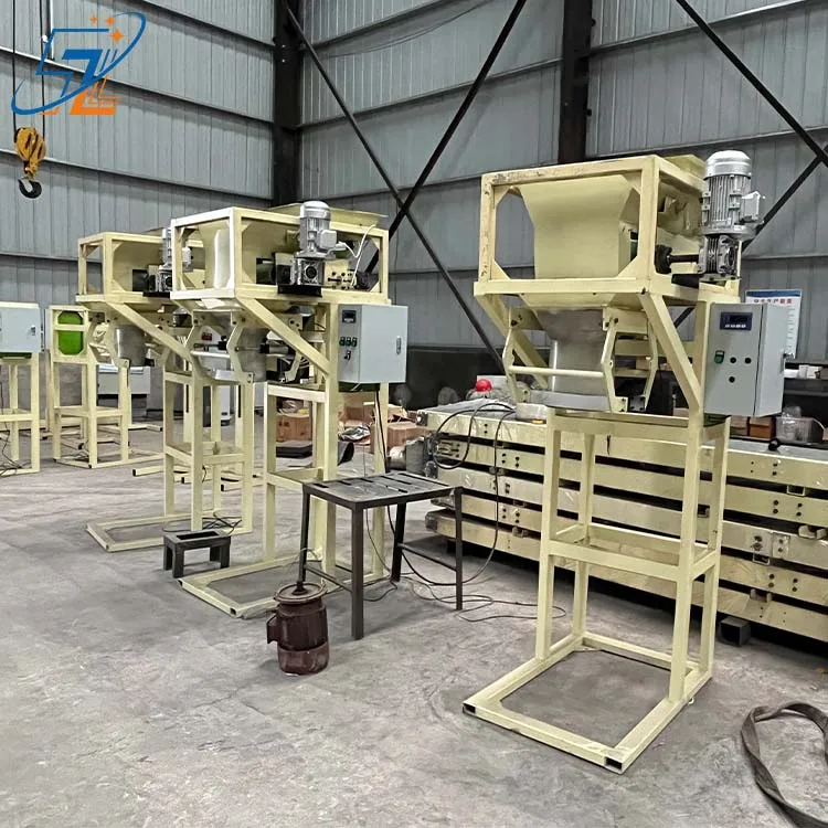 50kg Fertilizer Packing Machine Weighing Filling for Fertilizer/seeds/snack With Bag Sewing Machine