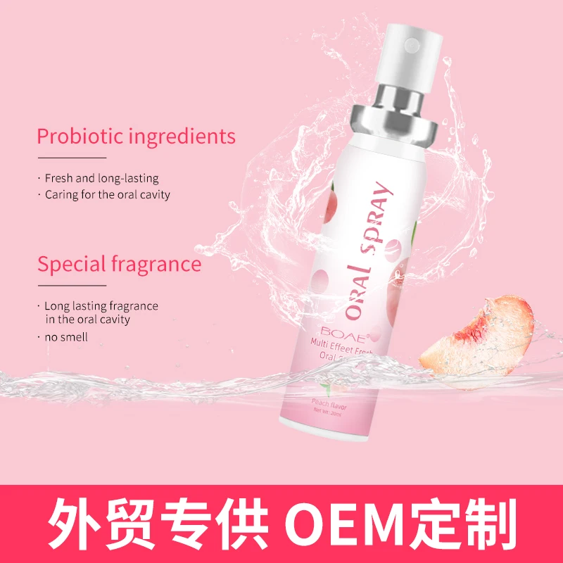 MELAO Portable Oral Freshener Disposable English Package Spray Oral Spray to Freshen Your Breath Mouth Spray for Bad Breath Spra