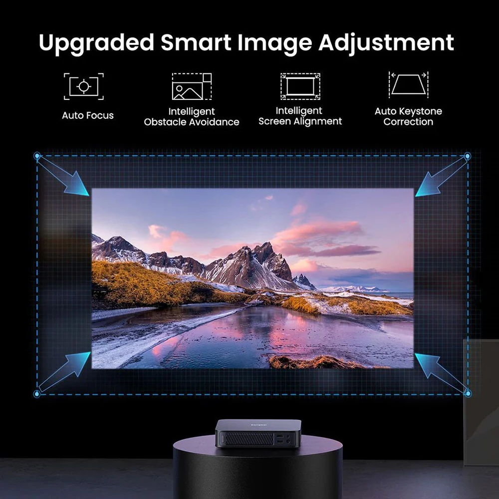 Dangbei Atom 1200 ISO Lumens - Smart Mini Laser Projector