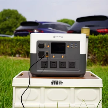 Plant Wholesale Ac Fast Charging Lifepo4 Battery Outdoor Power Banks & Portable Power Station Generator Charger 1500w Pack