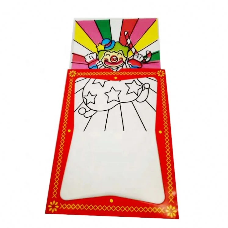 Magic  Clown Color Change Card Magic Props Magic Tricks