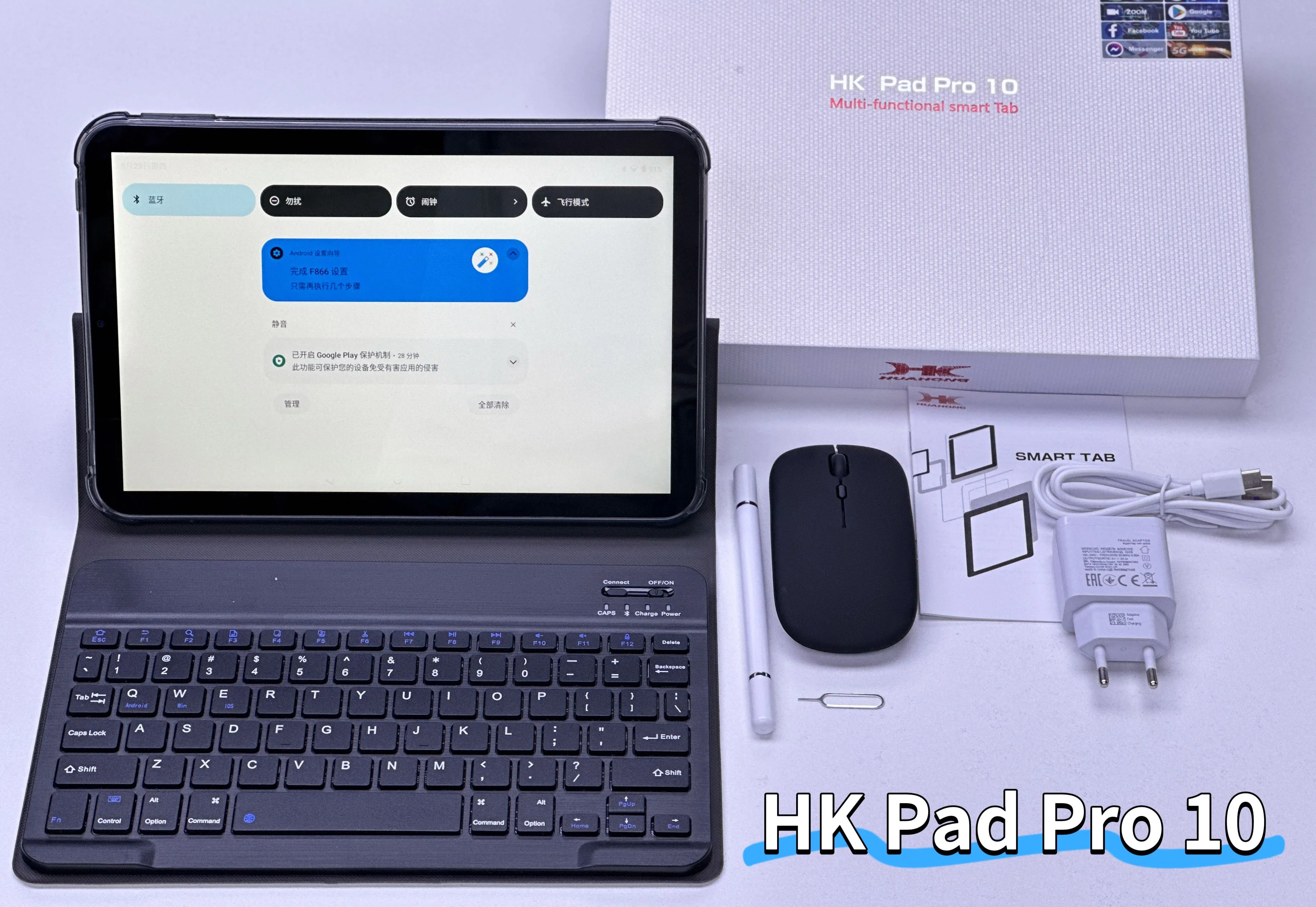 【リピート】格安！AndroidタブレットHK PAD PRO10／日本語対応 ☆送料無料☆格安！Android タブレット HK PAD PRO10日本語対応