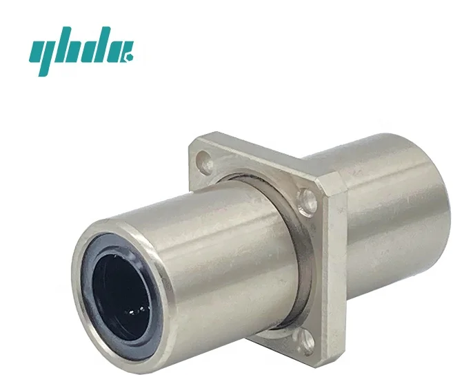 YHD High Precision LMQ11 LMQ12 Linear Bearing Square Flange CNC Machinery Linear Motion Ball Bearings for CNC Machine