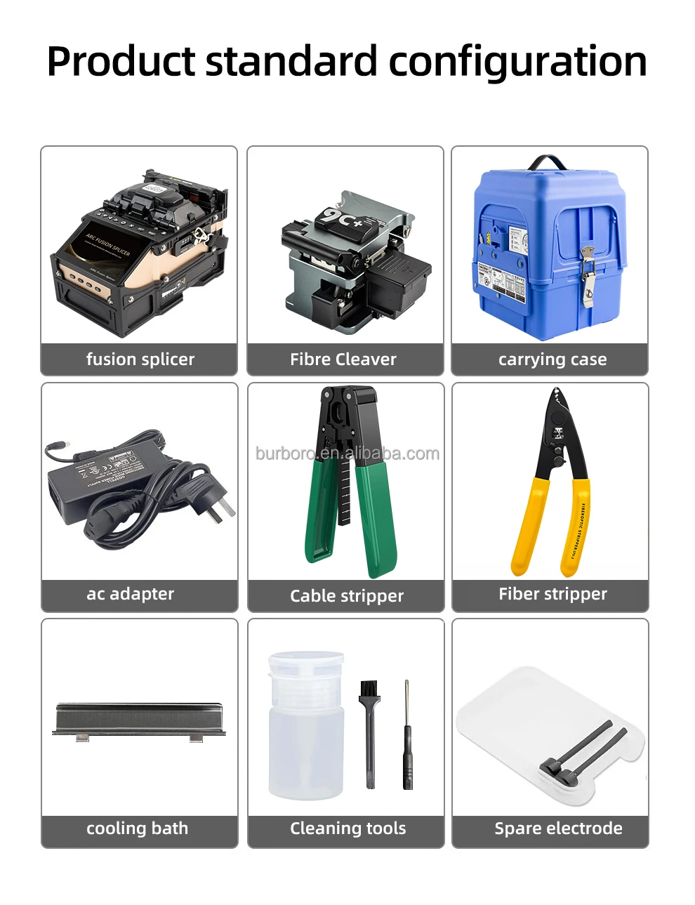 Portable Premium Fusion Splicing Machine Arc Welding FTTX Fusion ...
