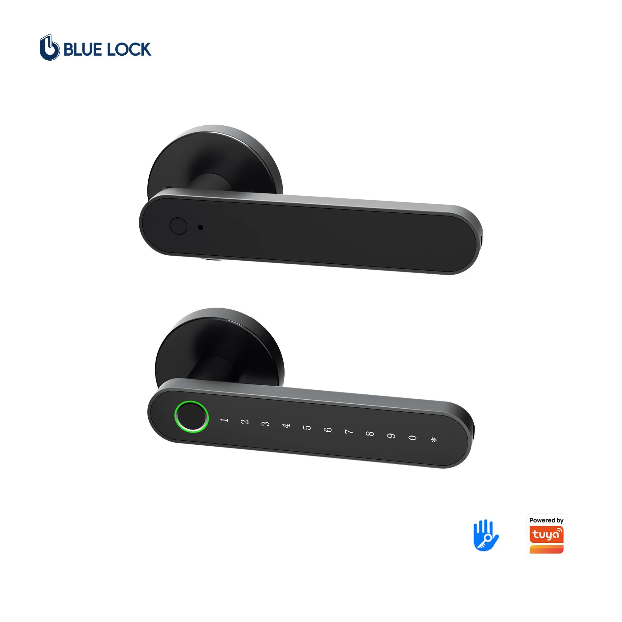 ล็อกมือจับอัจฉริยะ TTlock ควบคุมผ่านแอป ปลดล็อกด้วยลายนิ้วมือ รหัสผ่าน บัตร และกุญแจ พร้อมระบบจัดเก็บข้อมูลบนคลาวด์ ทำจากอลูมิเนียมอัลลอยและเหล็ก สำหรับประตู ยี่ห้อ Kaisstar