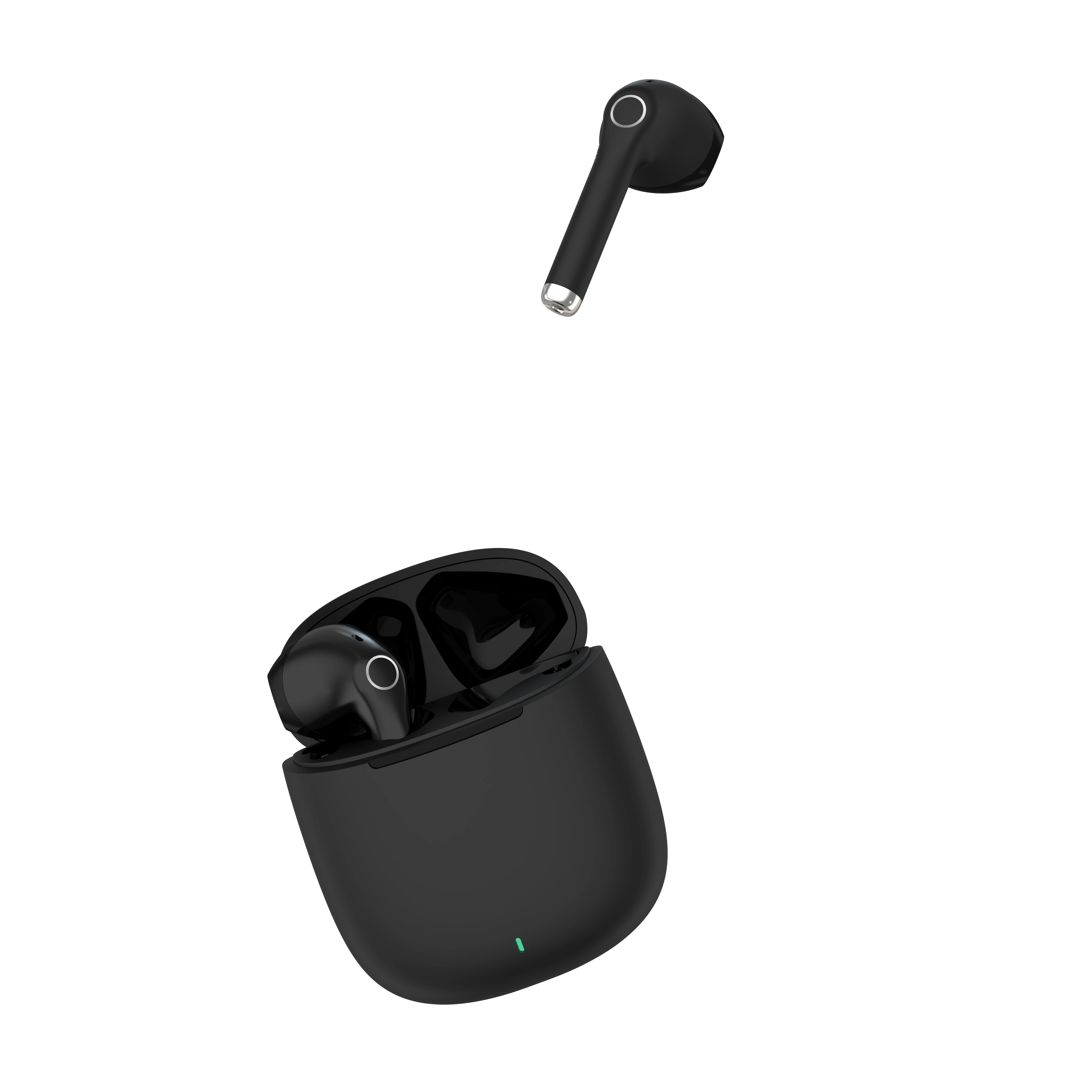 DEVIA New Trending Best Sound Noise Cancelling Earphones Tws Wireless Mini Black and White Sleeping Earbuds