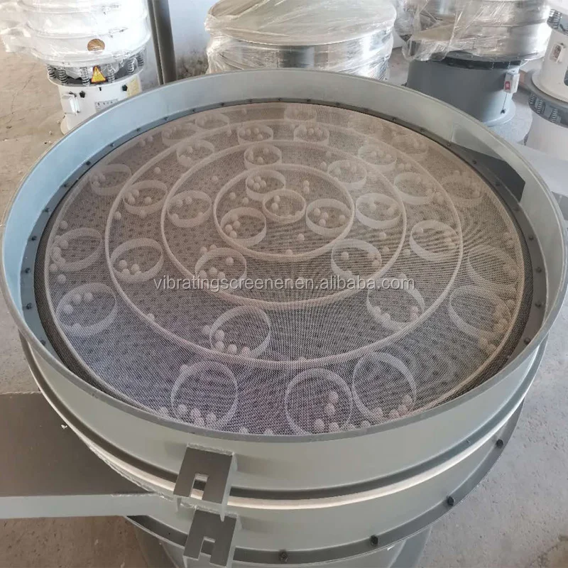 Gyro Vibration Screen Sieve Machine for Separating Black Soldier Fly Bsf Mealworm Worm From Castings Frass