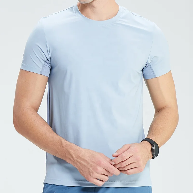 Men's 75% Nylon 25% Spandex Quick Dry T-Shirt - Muscle Fit