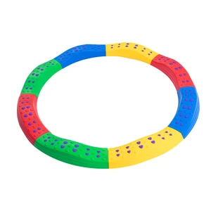 Sensory Integration Toy Vestibular Training Plastic Colorful Children Balance Tactile Board Beam Kindergarten Balance Games
