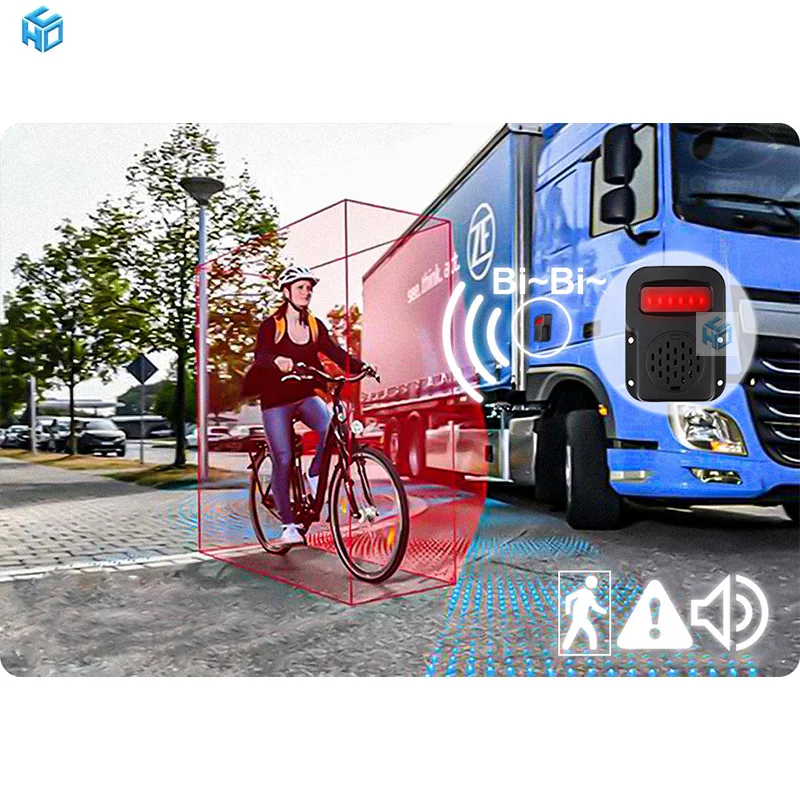 Inch Channel Blind Spot Bsd Alarm Truck Bus Onboard Dvr Video