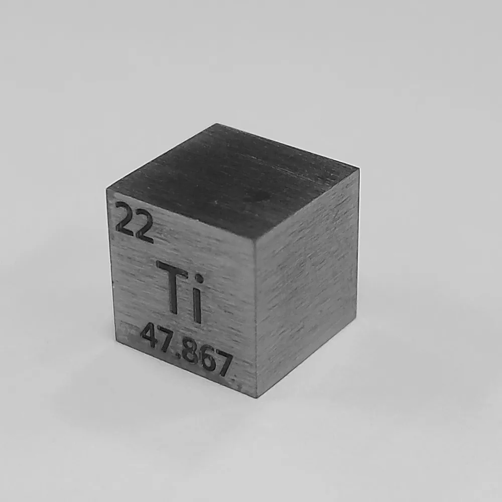 precision density cube 10mm 4.5g Titanium 