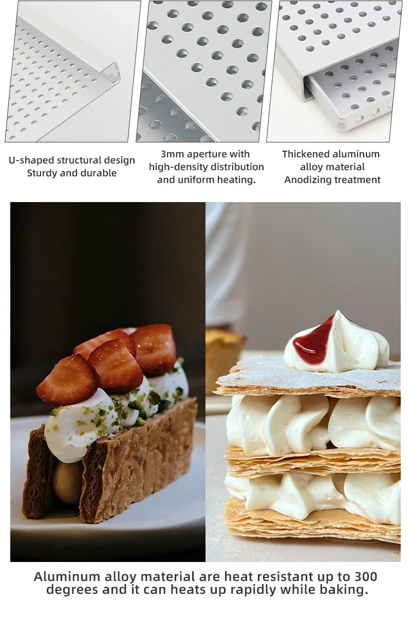 Bakery Equipment Flaky Pastry Bread Puff Pastry Making Mold Dough ...