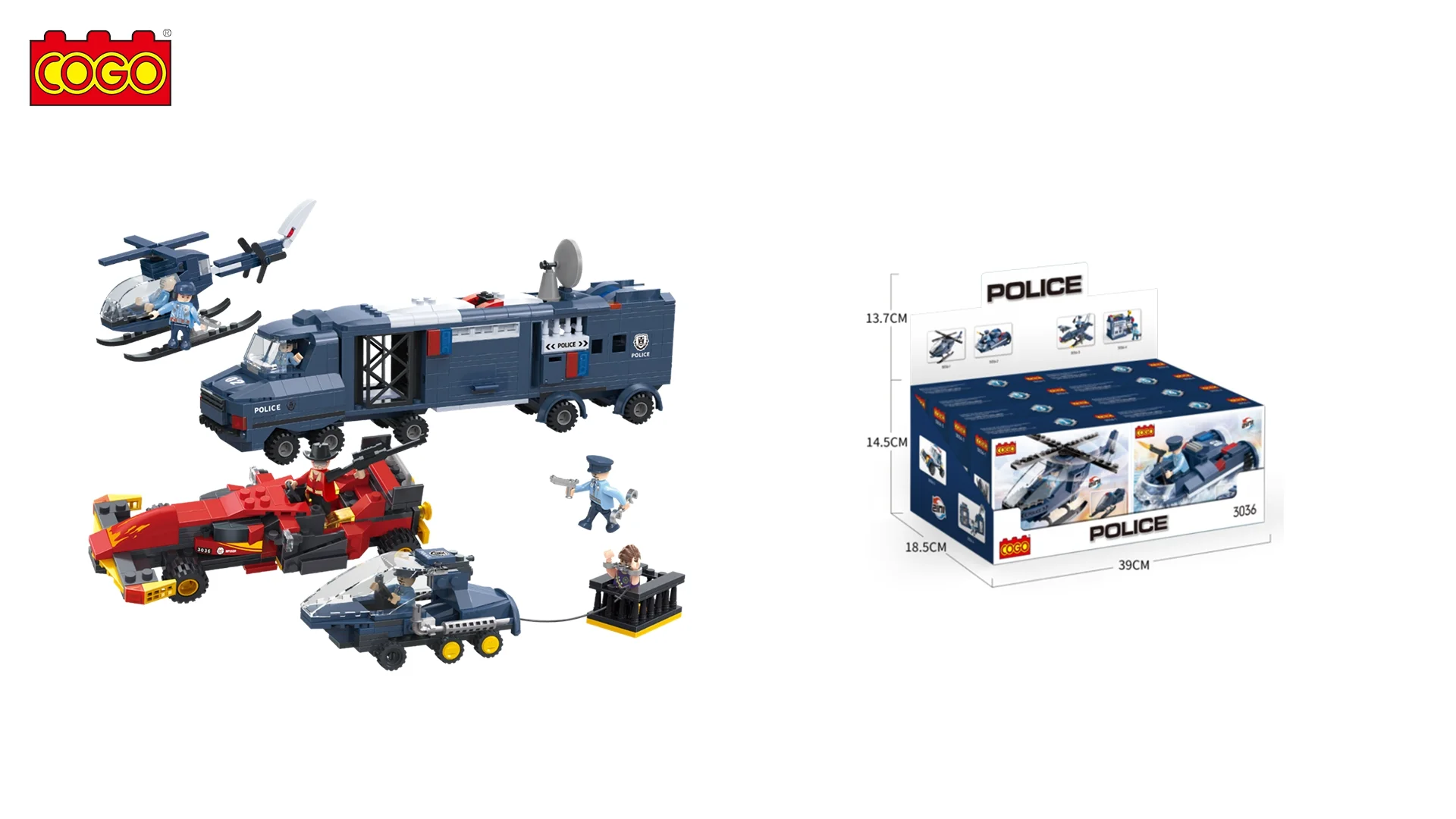 Lego sales cogo police