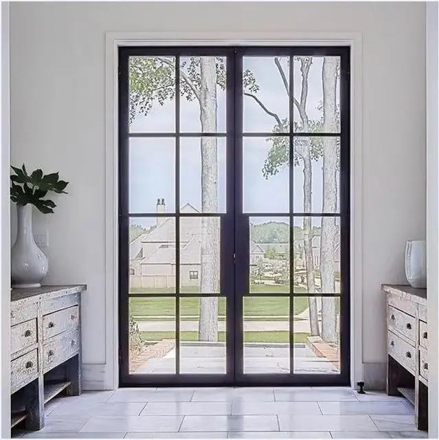 Exterior Steel Glass Sliding Door Energy Efficient Sliding Door
