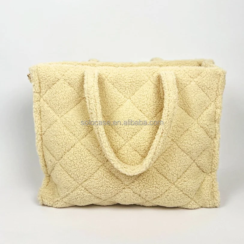 Ladies TEDDY Bubble Shoulder Hobo Bag