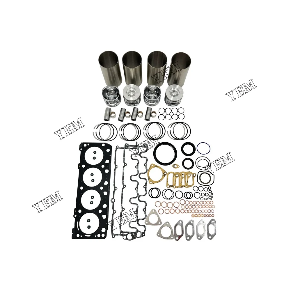 BF4M2011 Rebuild Kit With Cylinder Gaskets Piston Ring Liner for Deutz 4