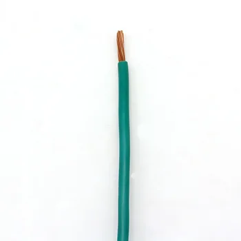 Green 2.5mm² Single Core Copper RV Power Electrical Cable with PVC Insulation for Domestic Wiring
