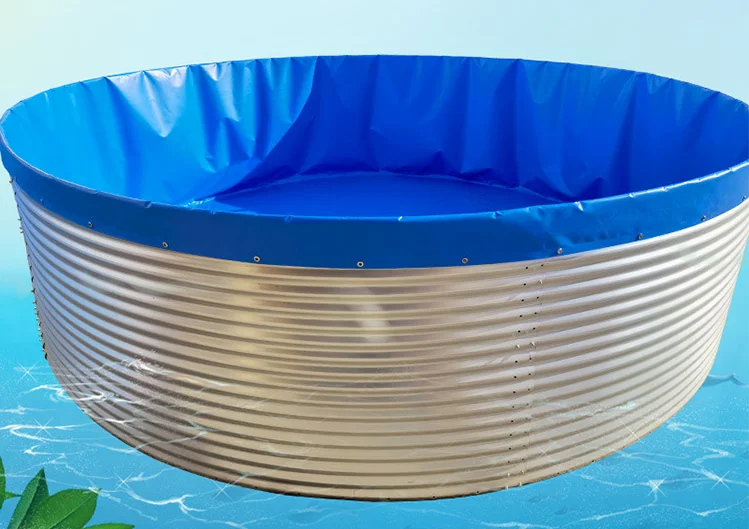 15000l Round Pond Tilapia Fish Farming Tanks Ras Circular Aquaculture ...