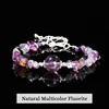 Natural Multicolor Fluorite Bracelet