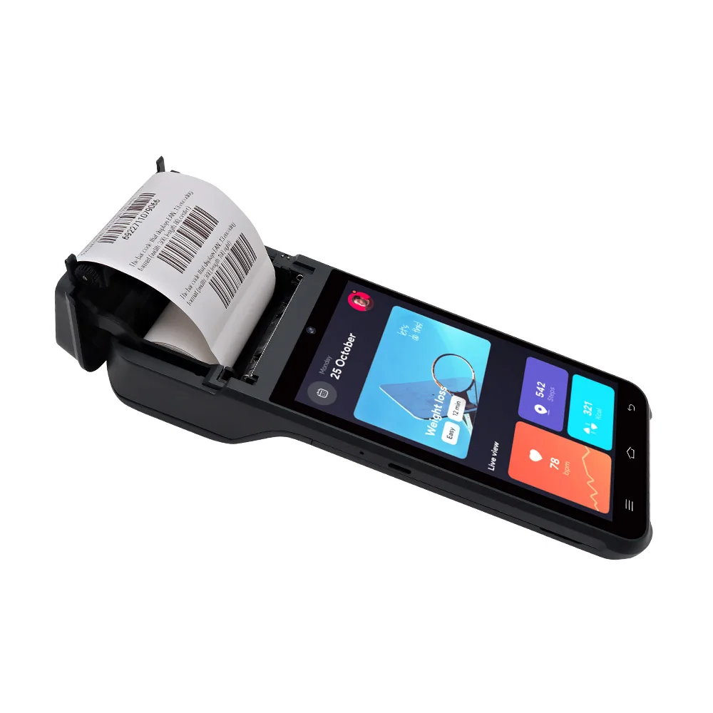 たいページ Z92 Android 8.0 Deca çekirdekli ücretsiz SDK el NFC okuyucu barkod