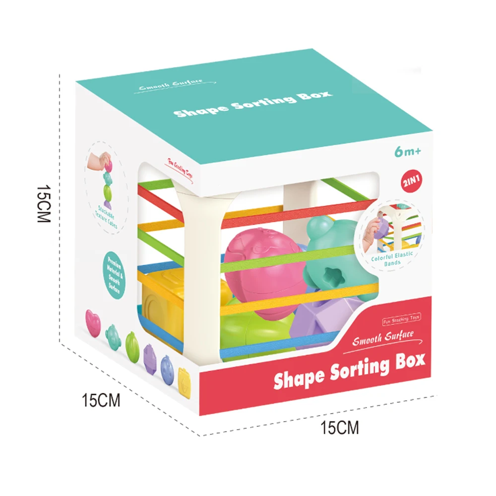 Baby Stacking & Nesting Circle Koala Toys Soft Ring Stacker & Building