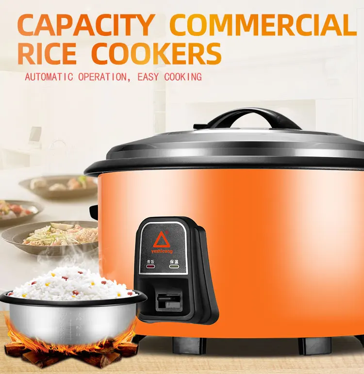 50 Cups 10L Automatic Commercial Rice Cooker - National Electric 22L