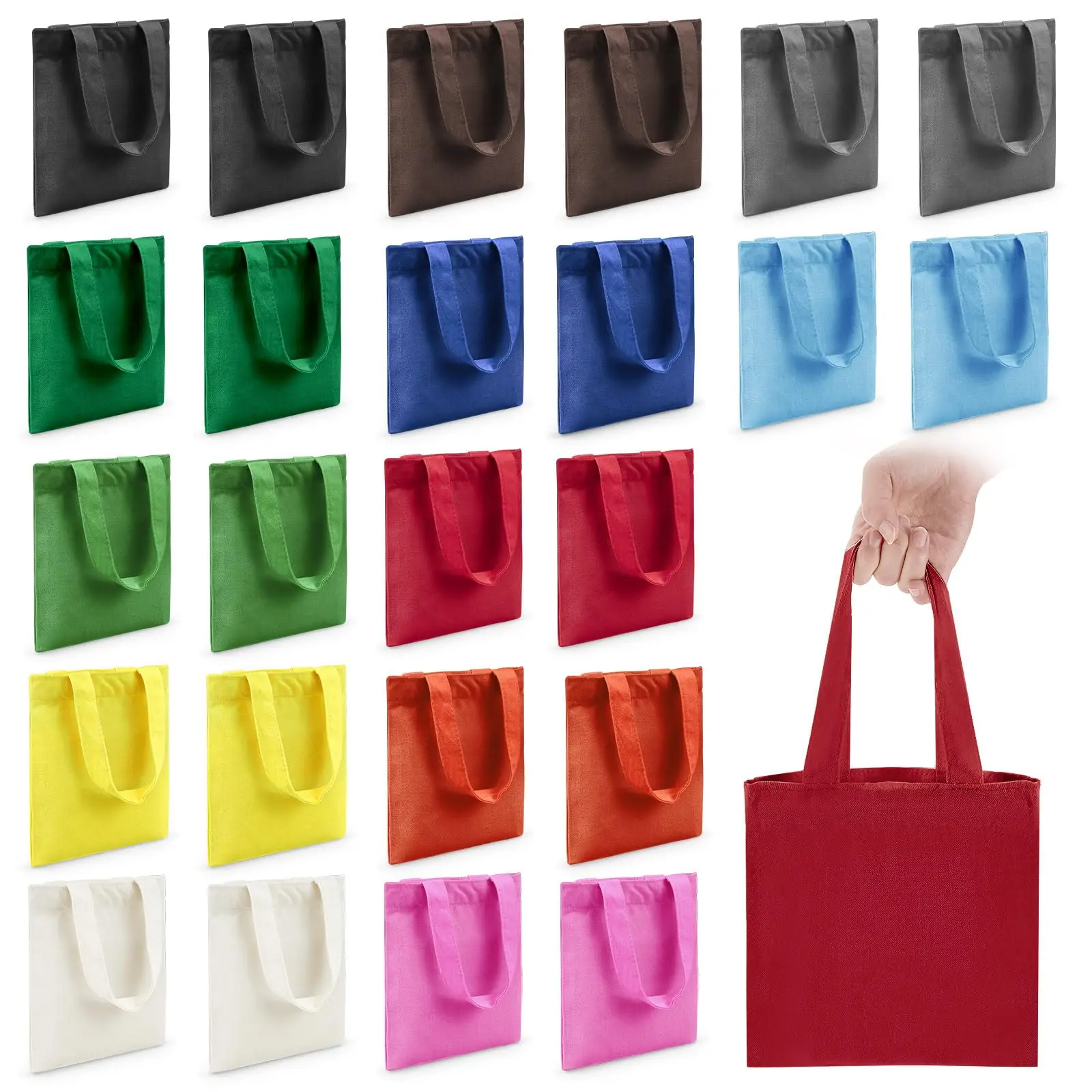 High Quality Shopping Beach Print Handbag Eco Friendly Plain Blank Cotton Canvas Shopping Handbag Tote Bag factory