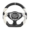 Sylphy White leather+carbon fiber+white stripes+wh