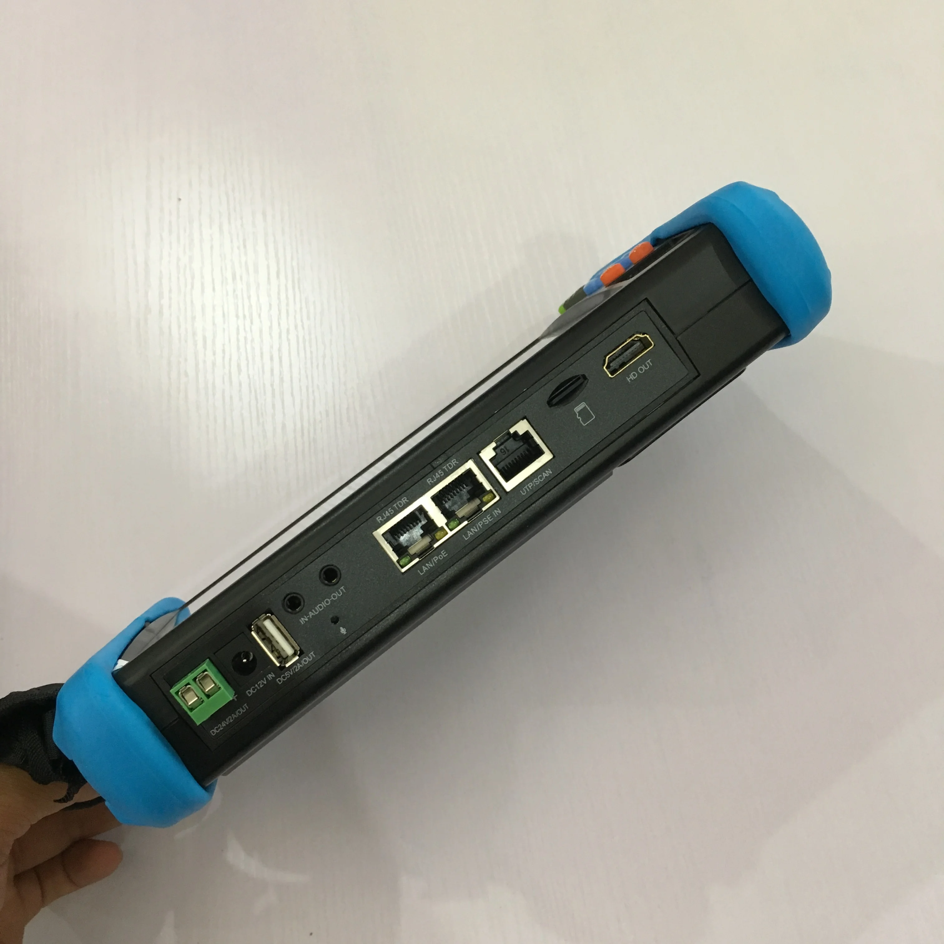 
HD 1280*800 7 дюймов IPC Тестер Pro AHD CVI TVI SDI IP и аналоговый Wi-Fi 6 в 1 Самая Полная функция камеры видеонаблюдения Тестер 