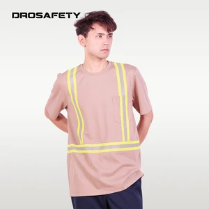 Stretchy Frc Clothing Reflective Flame Retardant Work Clothes for Men Workwear T-shirt