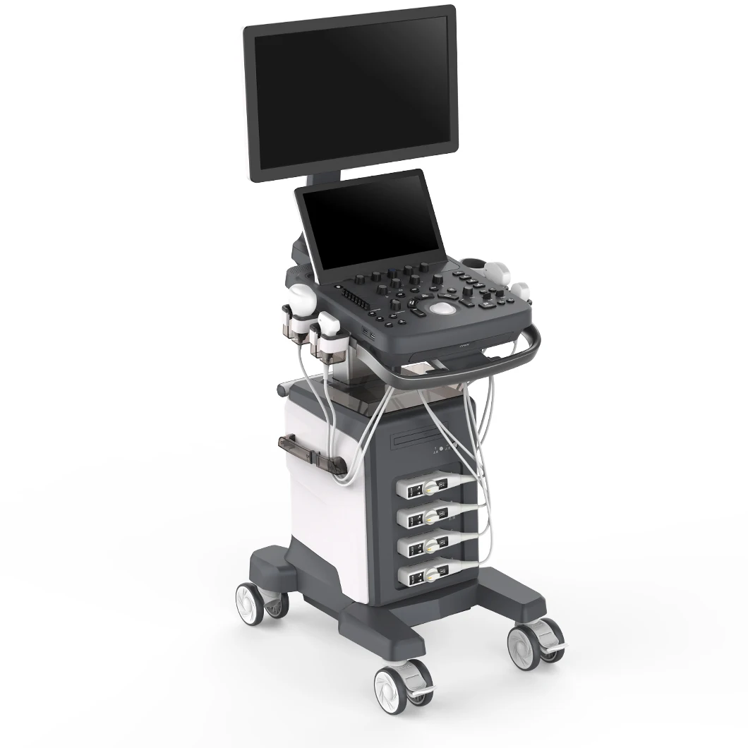 High Quality 13.3 Inch Touch Screen 4D Trolley Color Doppler Ultrasound Ultrasound Machine details