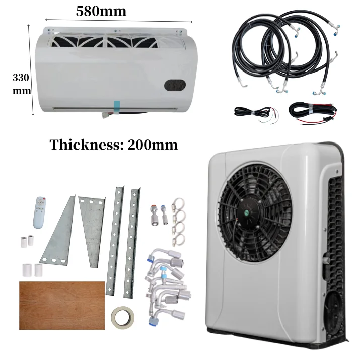 分体式停车空调24v冷却12v货车挖掘机汽车卡车家用逆变器背包| Alibaba.com