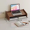 [Height Adjustable] Walnut Color - 50*25*17cm