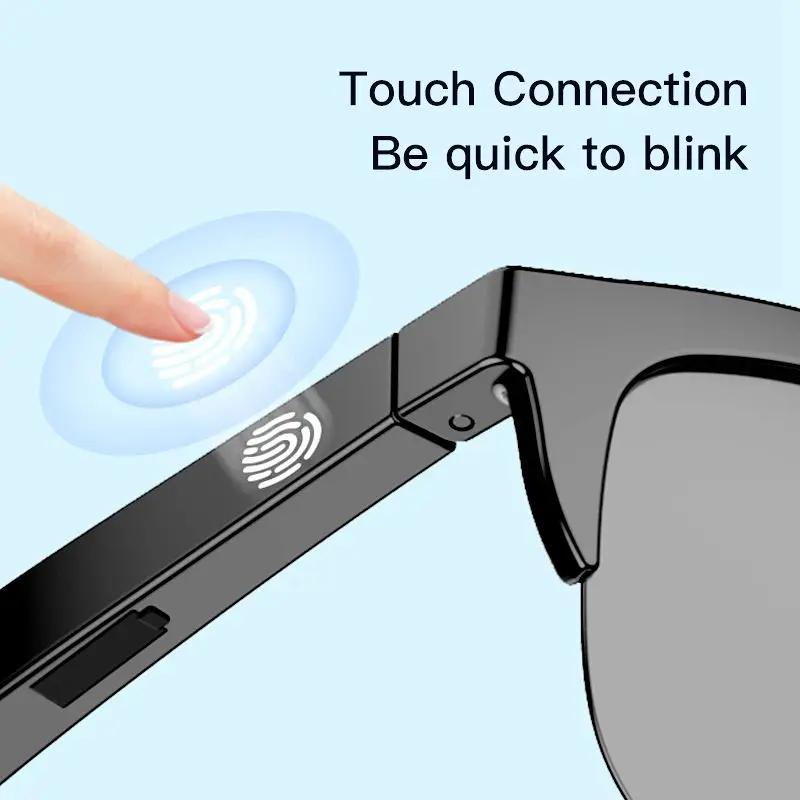 Lunettes Intelligentes 2 En 1 - Bluetooth, écouteurs Intégrés - Pour équitation, Cyclisme - Neuf