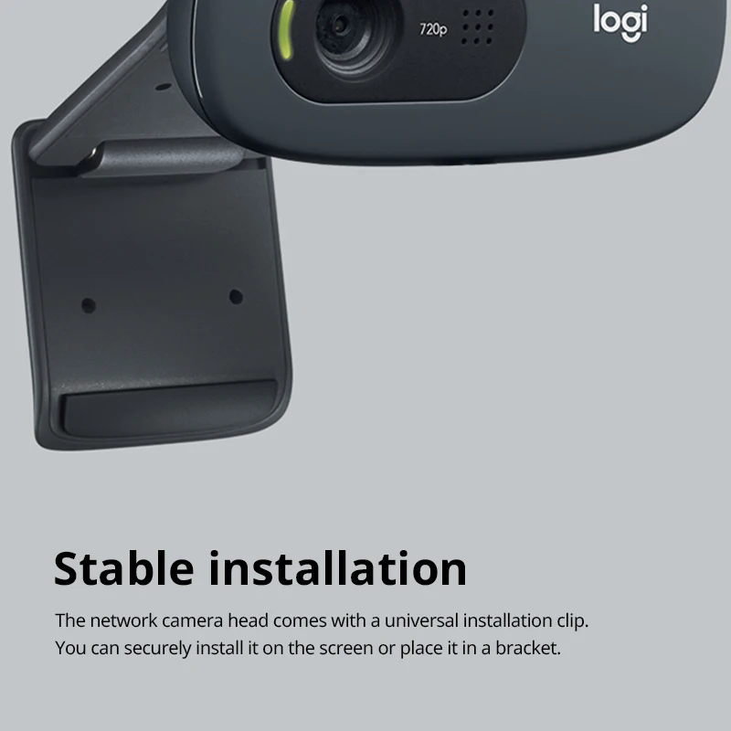 Wholesale Logitech C270 Hd Webcam Android Tv Box Free Driver 720p Usb Built-In Microphone Computer Laptop Pc Camera Video Webcam