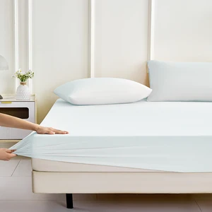 Factory Customization Soft Bed Protection Pad Waterproof Anti-Bacteria Features Microfiber Material Machine Washable OEM/ODM