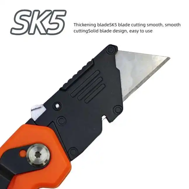 Sharp Multi Functional Folding Knife - Quickly Replaceable Blade ...