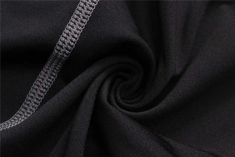 Sports One Leg 3/4 Fiess pants sweat-absorbing breathable Outdoor basketball Men's fiess training pants535_voghion.com