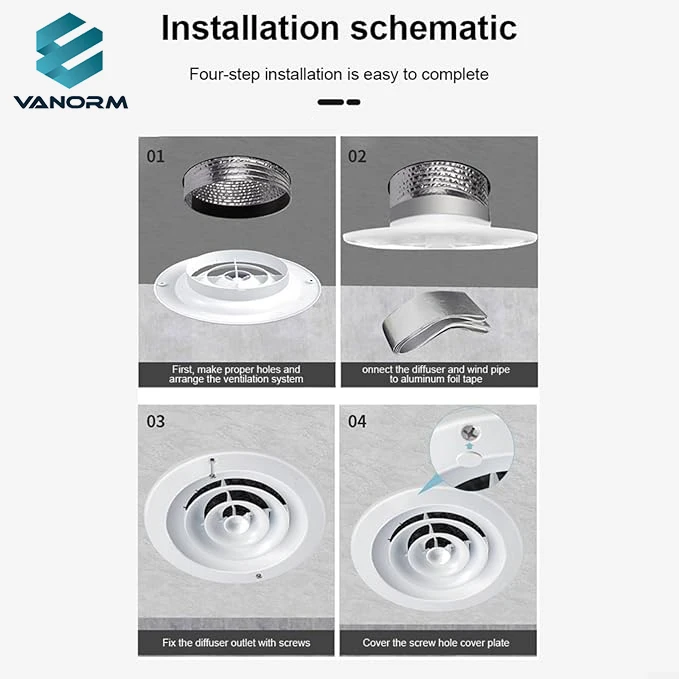 ABS Plastic Air Vent Grille