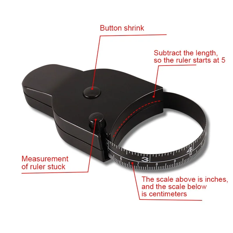 Automatic Telescopic Tape Measure Body Measuring Tape Sewing Ruler Tools  Centimeter Tapes For Body Meter Measure