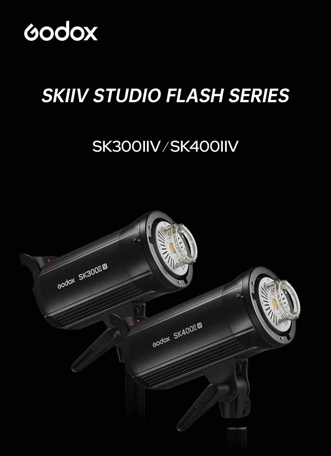 Godox SK300 IIV 300ws Flash Studio Strobe - 2.4G Wireless X System GN65 ...