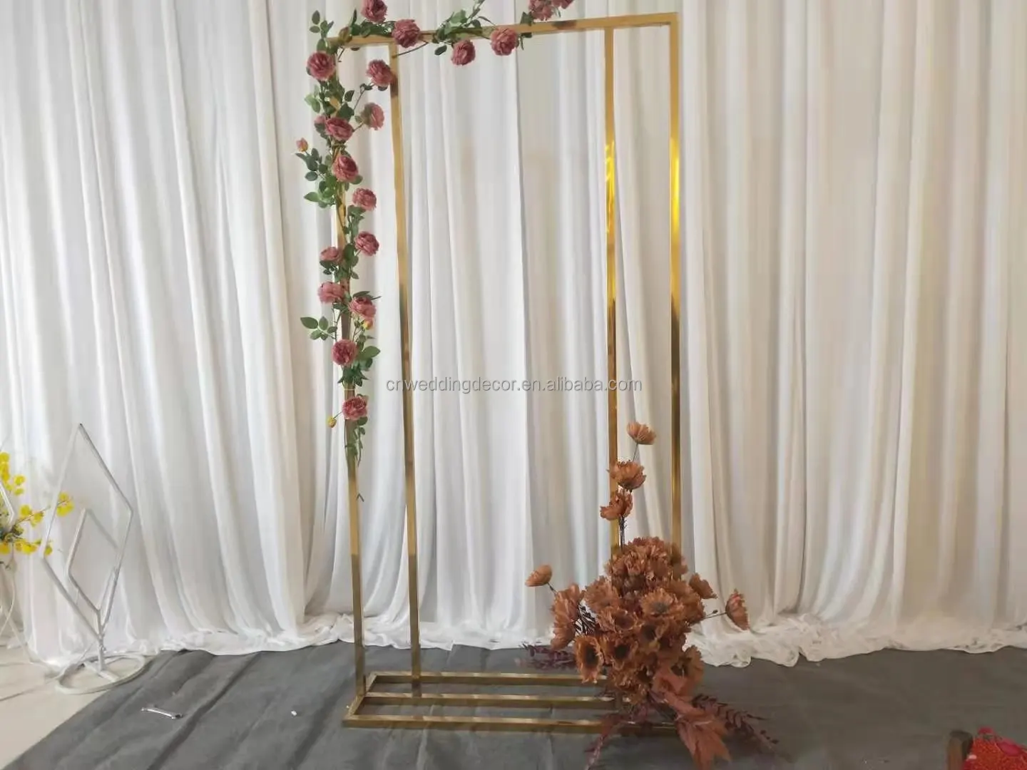 Hot Sell Wedding Supplier Decoration Backdrop Background Sale Arch - Buy  Stainless Backdrop,Wedding Gold Backdrop Stand,Wedding Pipe Stand Product  on 