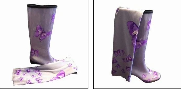 Женские резиновые сапоги, подкладка, носки для дождевых сапог из ПВХ